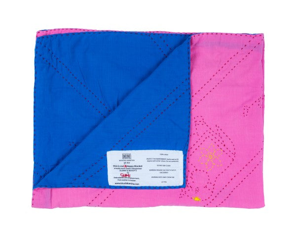 Dinajpur (elephant) Happy Blankets - Suraiya (Blue) / Shopna (Pink)