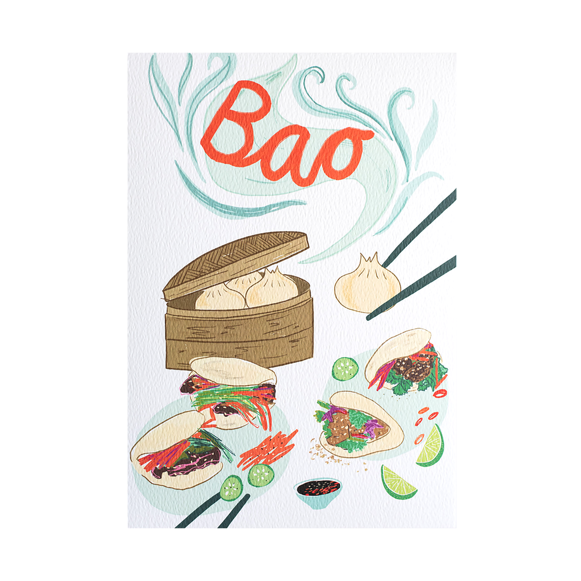 Bao Art Print