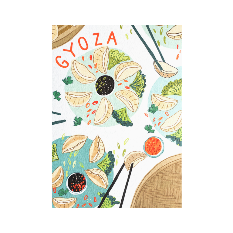 Gyoza Print