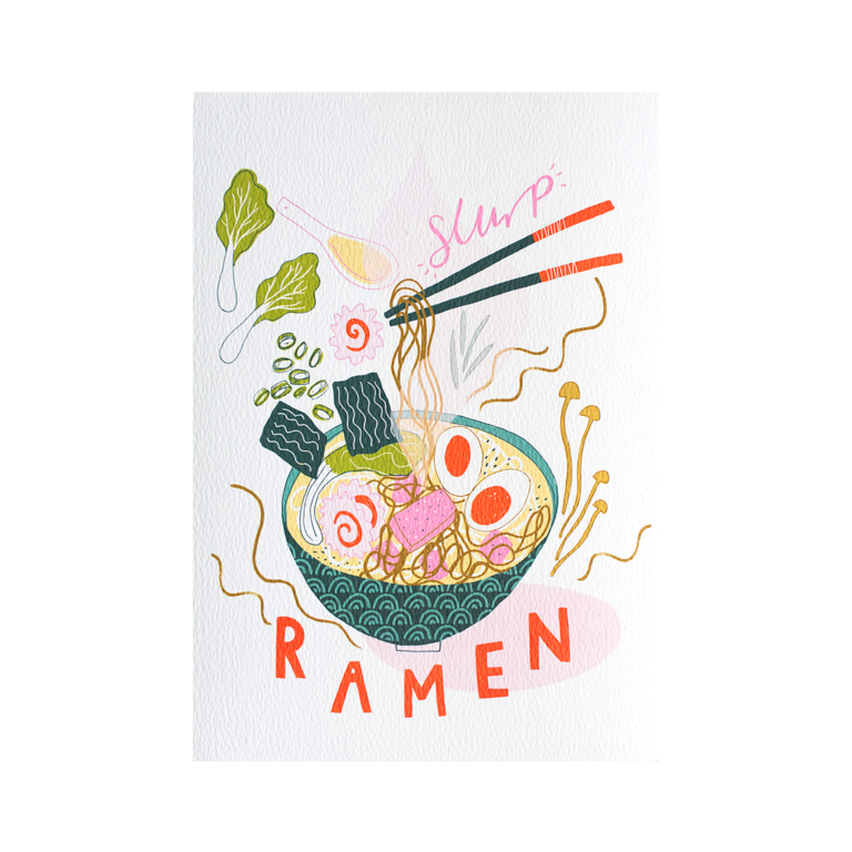 Ramen Print
