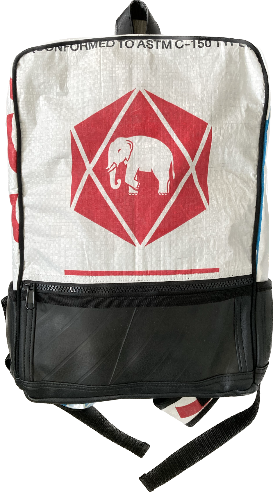 Upcycled Cement Bags Hoxton Backpack (different Variants) - Elephant