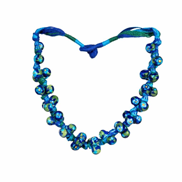 Bunch Necklace - Blue Green Turquoise