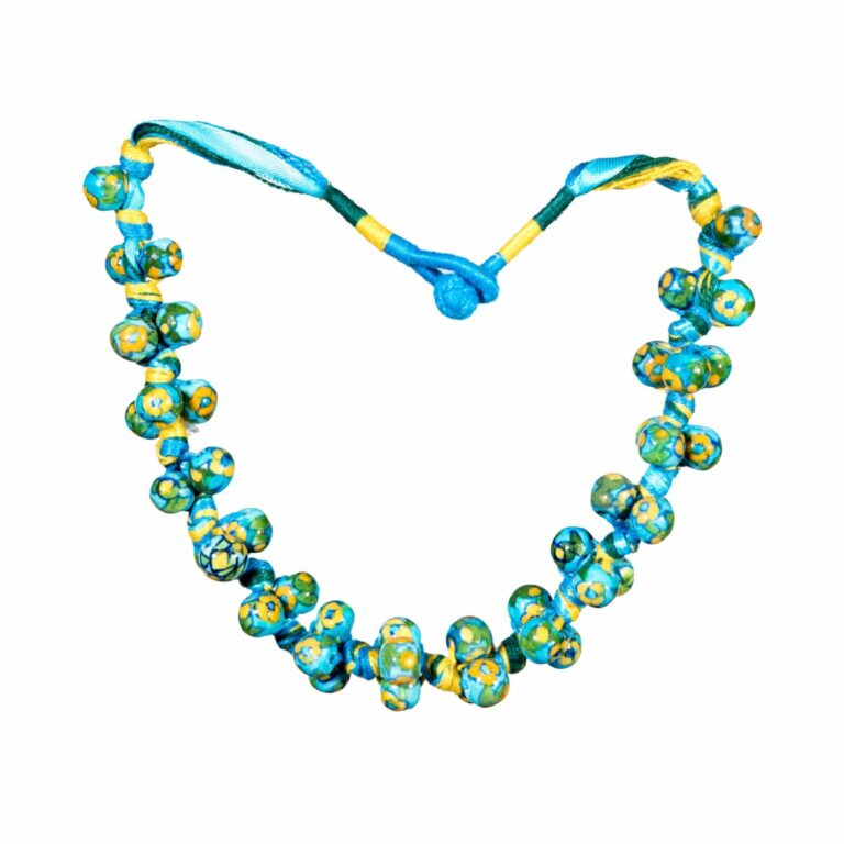 Bunch Necklace - Turquoise Yellow Green