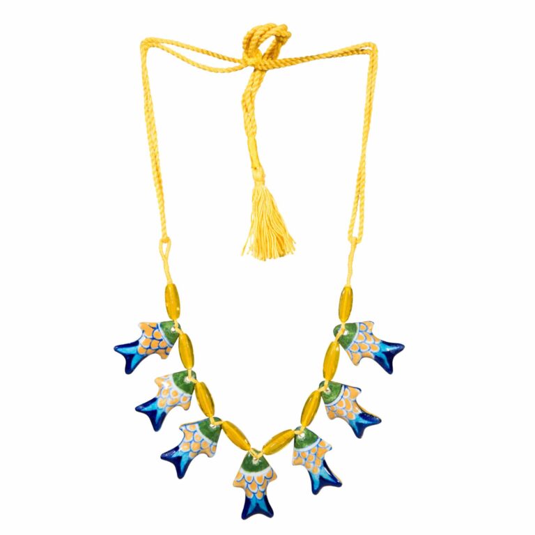 Fish Necklace - Yellow