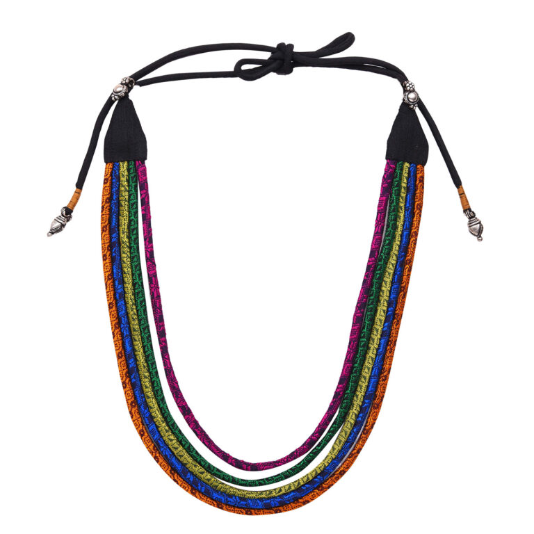 Multicoloured Strings Necklace