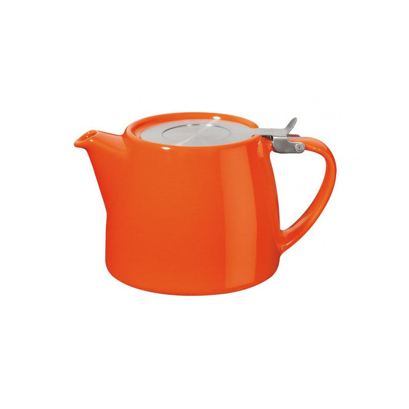 400ml Forlife Stump Teapot (various Colours) - Carrot