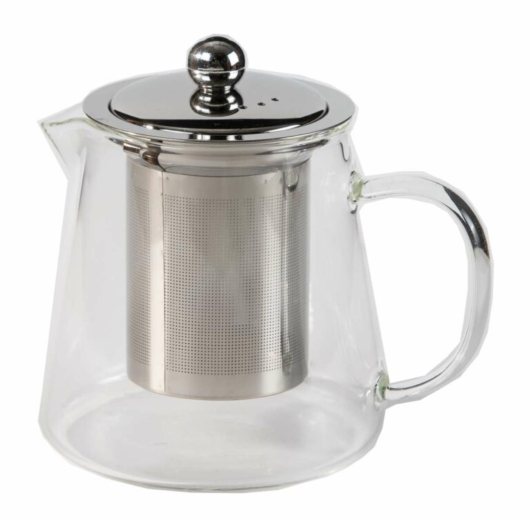500ml Clear Glass Teapot