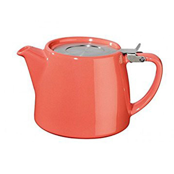 530ml Forlife Stump Teapot (various Colours) - Coral
