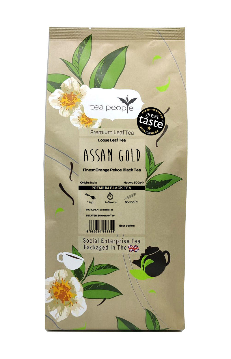 Assam Gold - Loose Black Tea - 500g Small Catering Pack