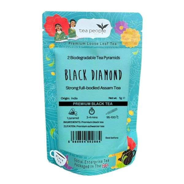Black Diamond - Black Tea Pyramids - 2 Pyramid Taster Pack
