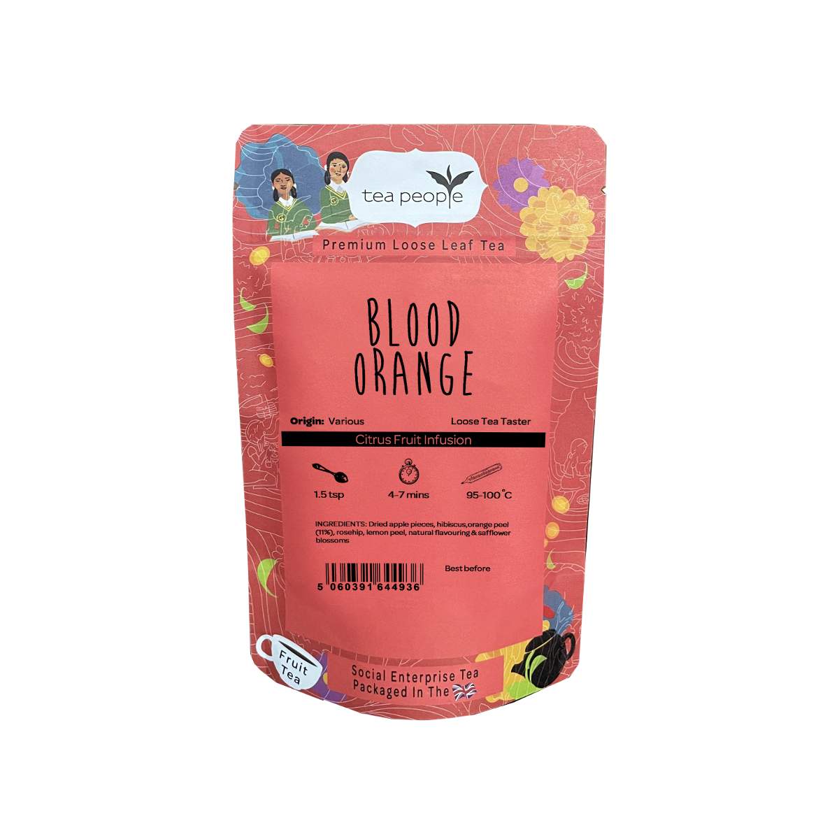 Blood Orange - Loose Fruit Tea - Loose Tea Taster Pack