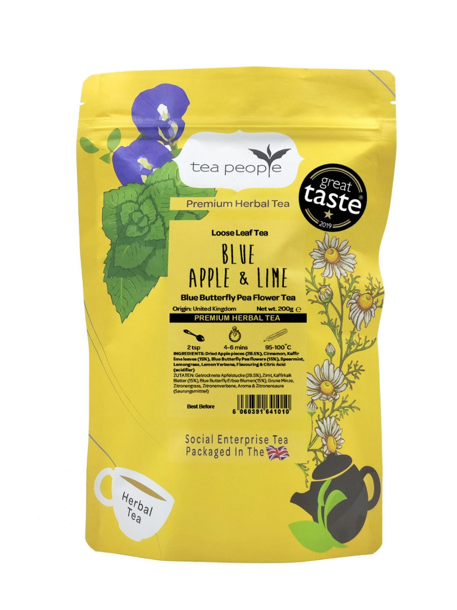Blue Apple And Lime - Loose Herbal Tea - 200g Refill Pack
