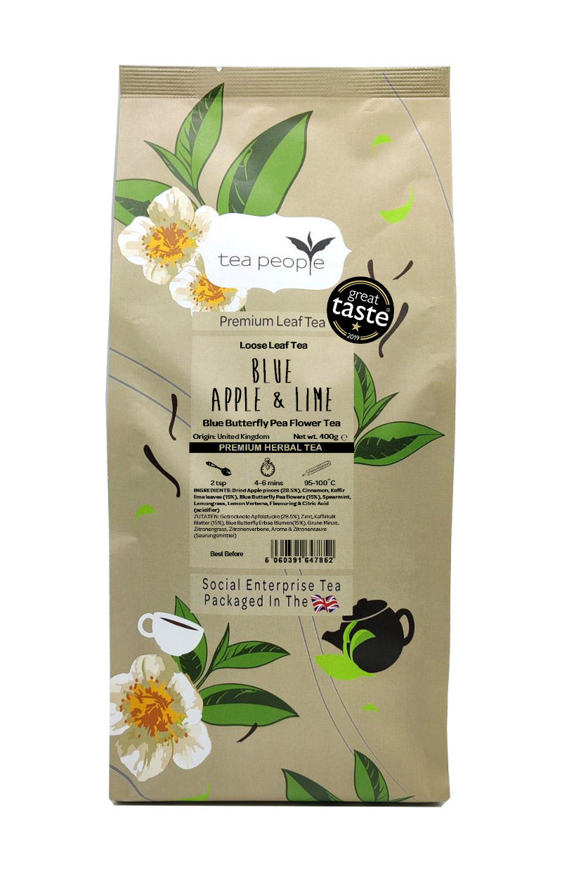 Blue Apple And Lime - Loose Herbal Tea - 400g Small Catering Pack