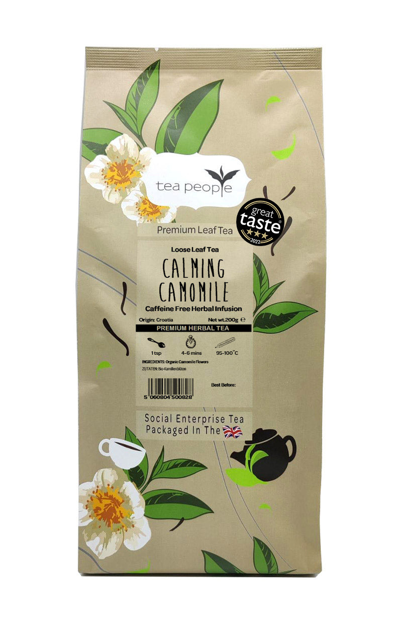 Calming Camomile - Loose Herbal Tea - 200g Small Catering Pack