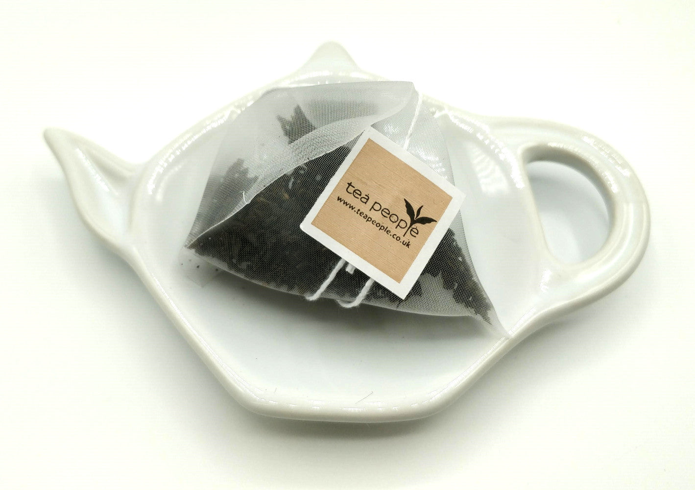 Ceramic Teabag  Dish Collection - White