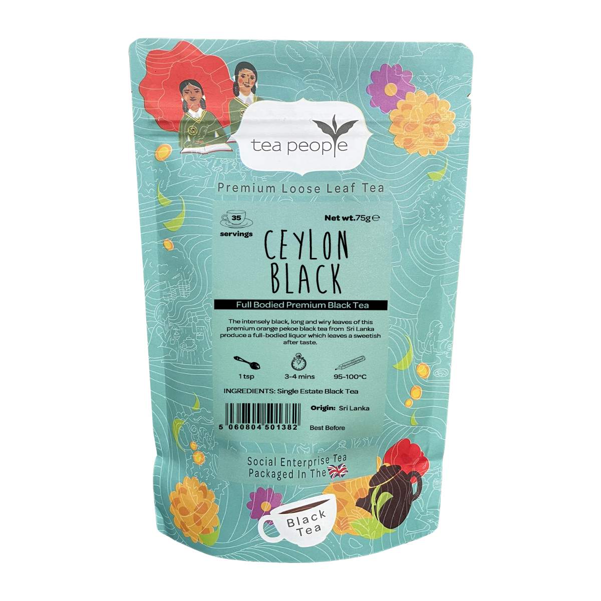 Ceylon Black - Loose Black Tea - 60g Retail Pack