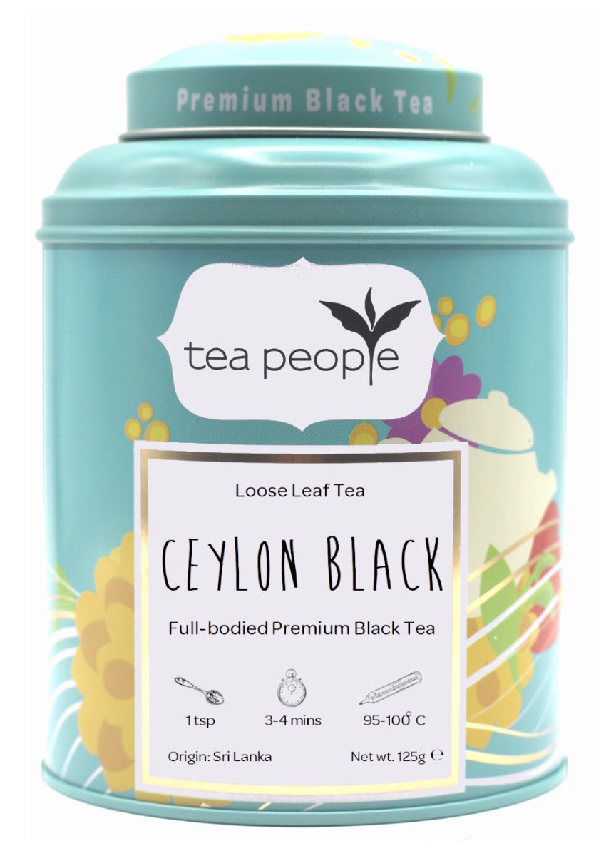 Ceylon Black - Loose Black Tea - 100g Tin Caddy