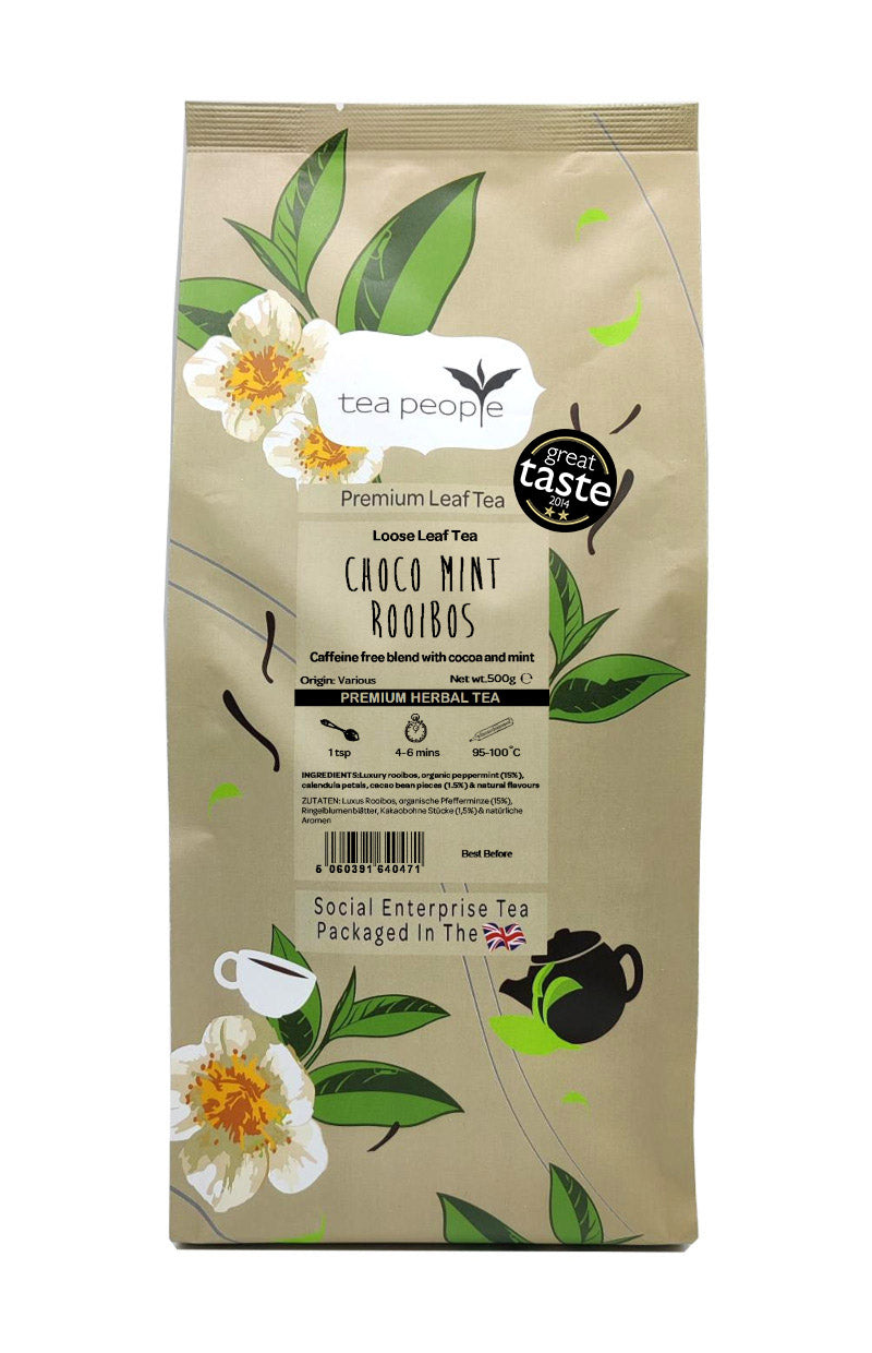 Choco Mint Rooibos - Loose Herbal Tea - 500g Small Catering Pack