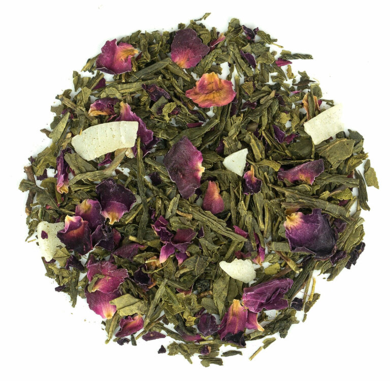 Coconut Rose Green - Loose Green Tea