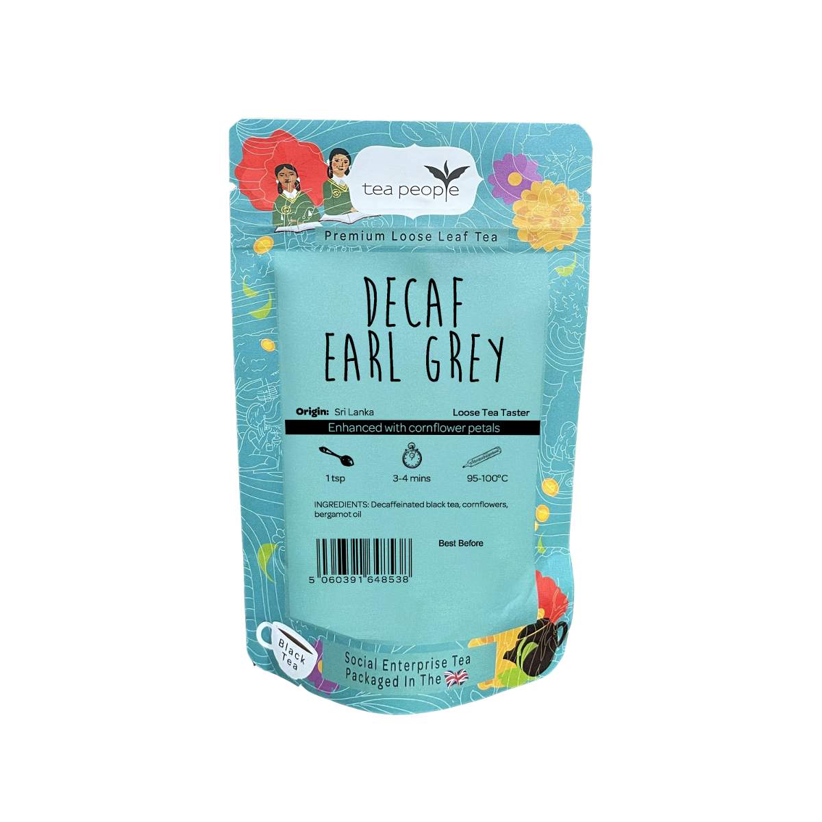 Decaf Earl Grey - Black Loose Tea - Loose Leaf Taster Pack