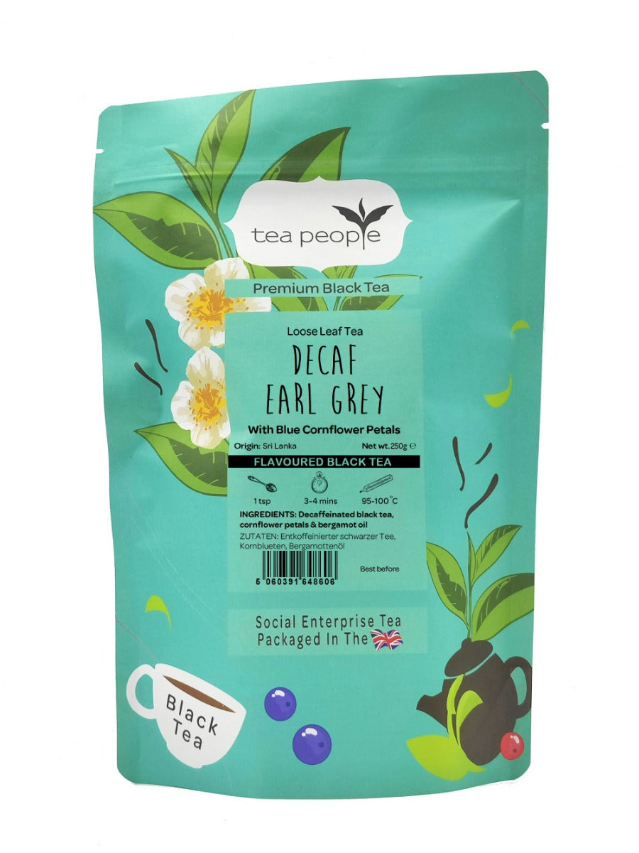 Decaf Earl Grey - Black Loose Tea - 200g Refill Pack