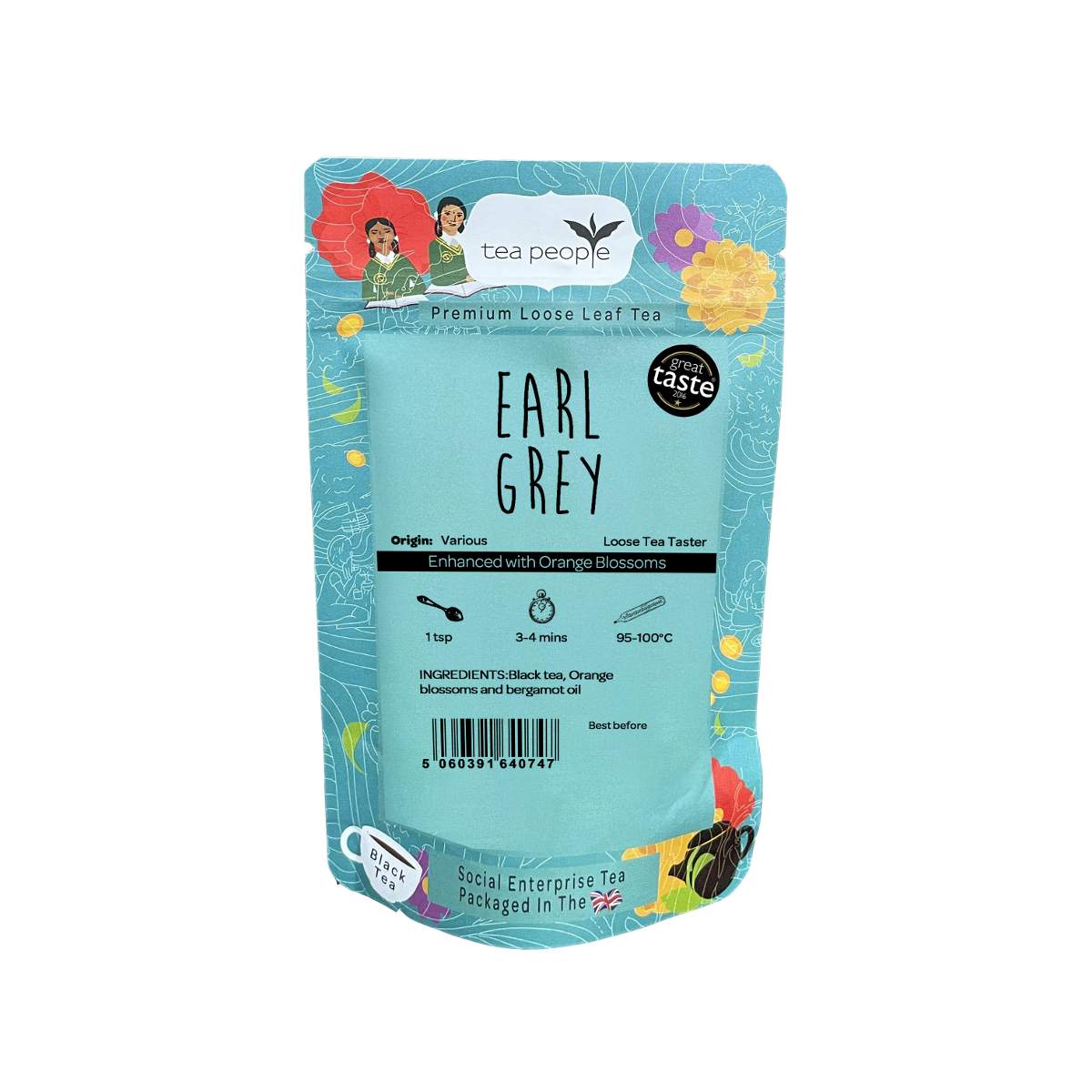 Earl Grey - Loose Black Tea - Loose Tea Taster Pack