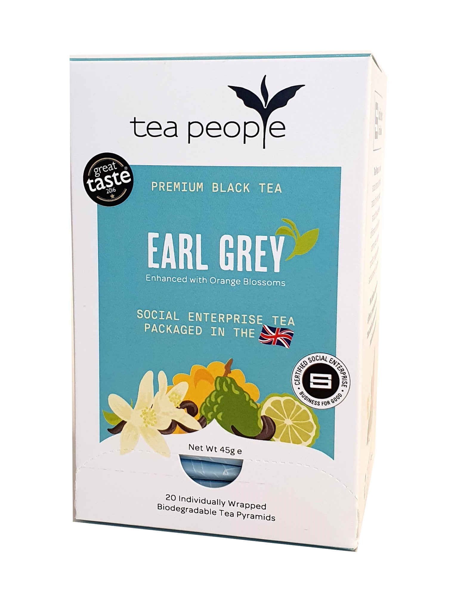 Earl Grey - Tea Envelopes - 20 Tea Envelopes