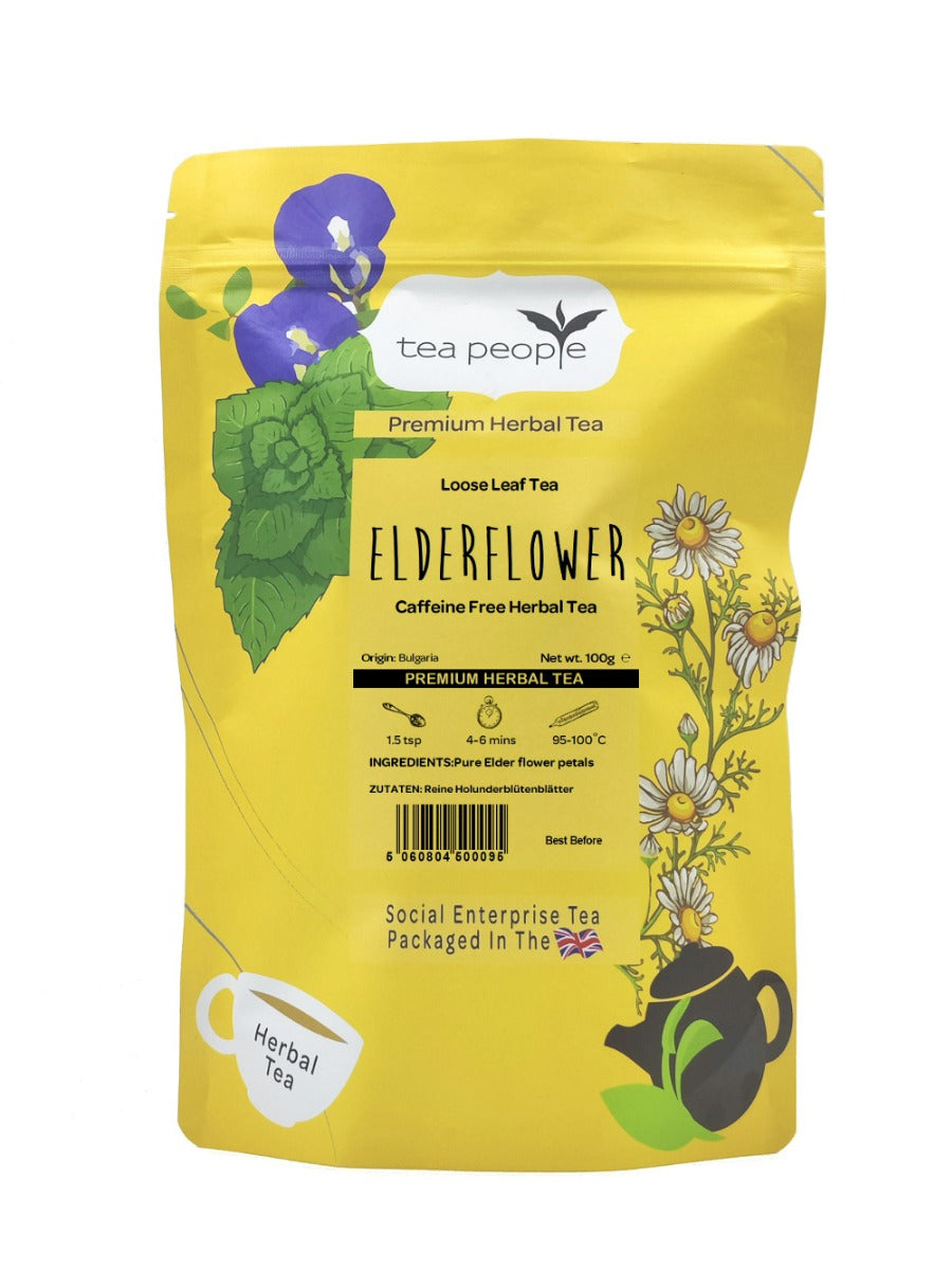Elderflower - Loose Herbal Tea - 100g Refill Pack
