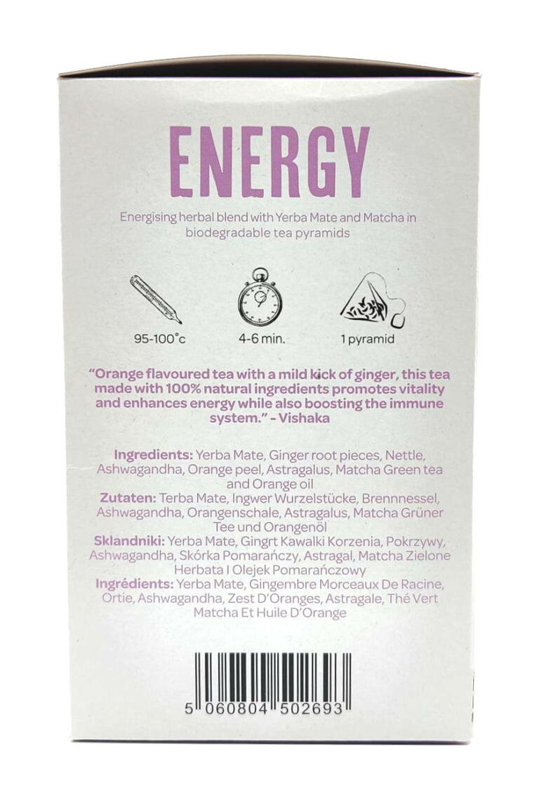 Energy - Wellness Tea Envelopes