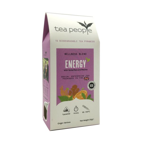 Energy - Wellness Tea Pyramids - 15 Pyramid Retail Pack