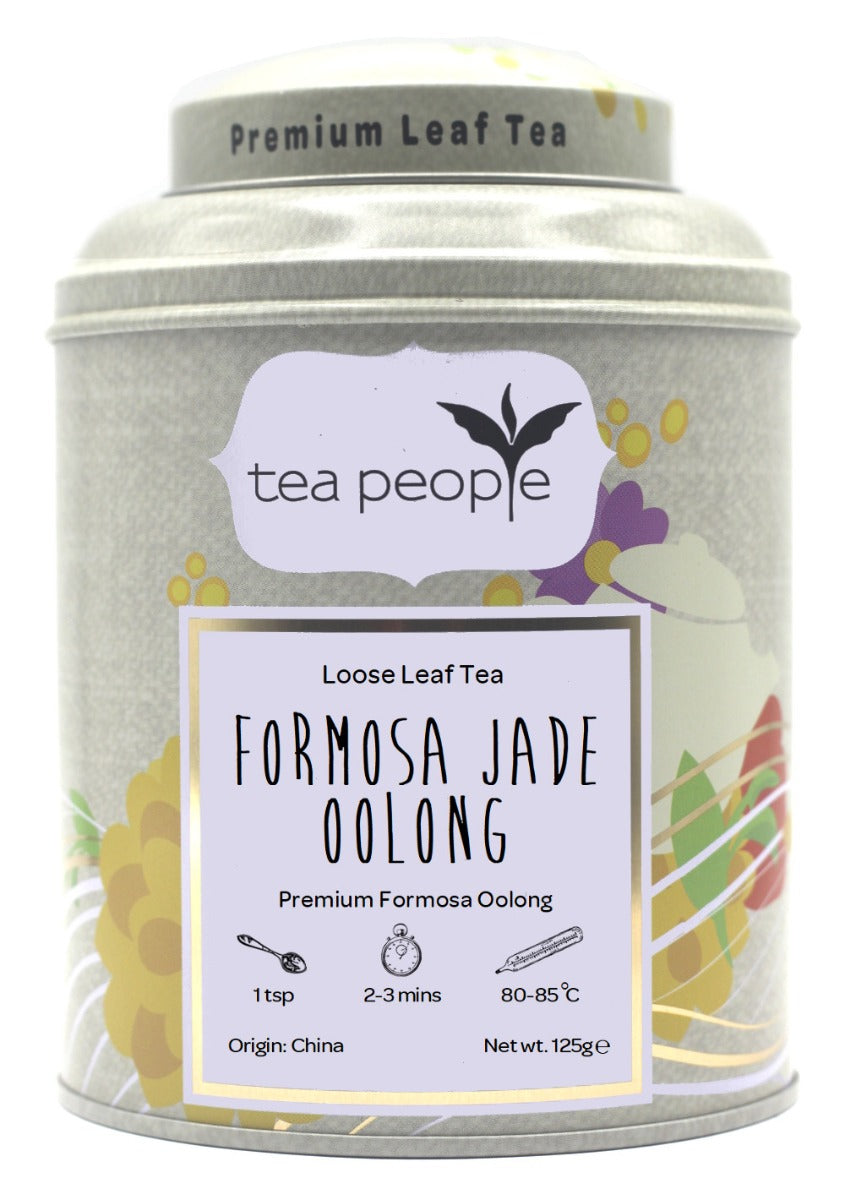 Formosa Jade Oolong Tea - Loose Leaf Tea - 125g Tin Caddy