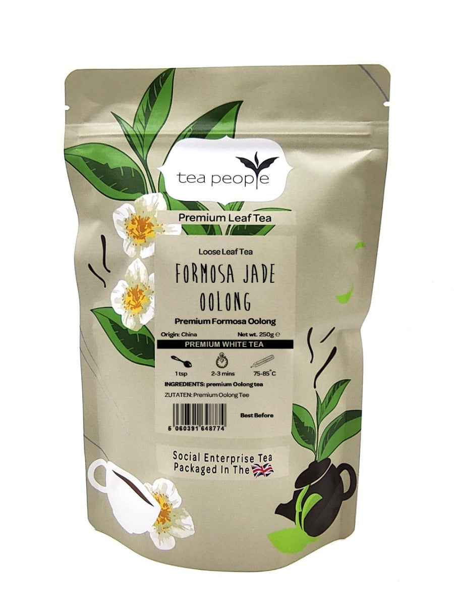 Formosa Jade Oolong Tea - Loose Leaf Tea - 250g Refill Pack