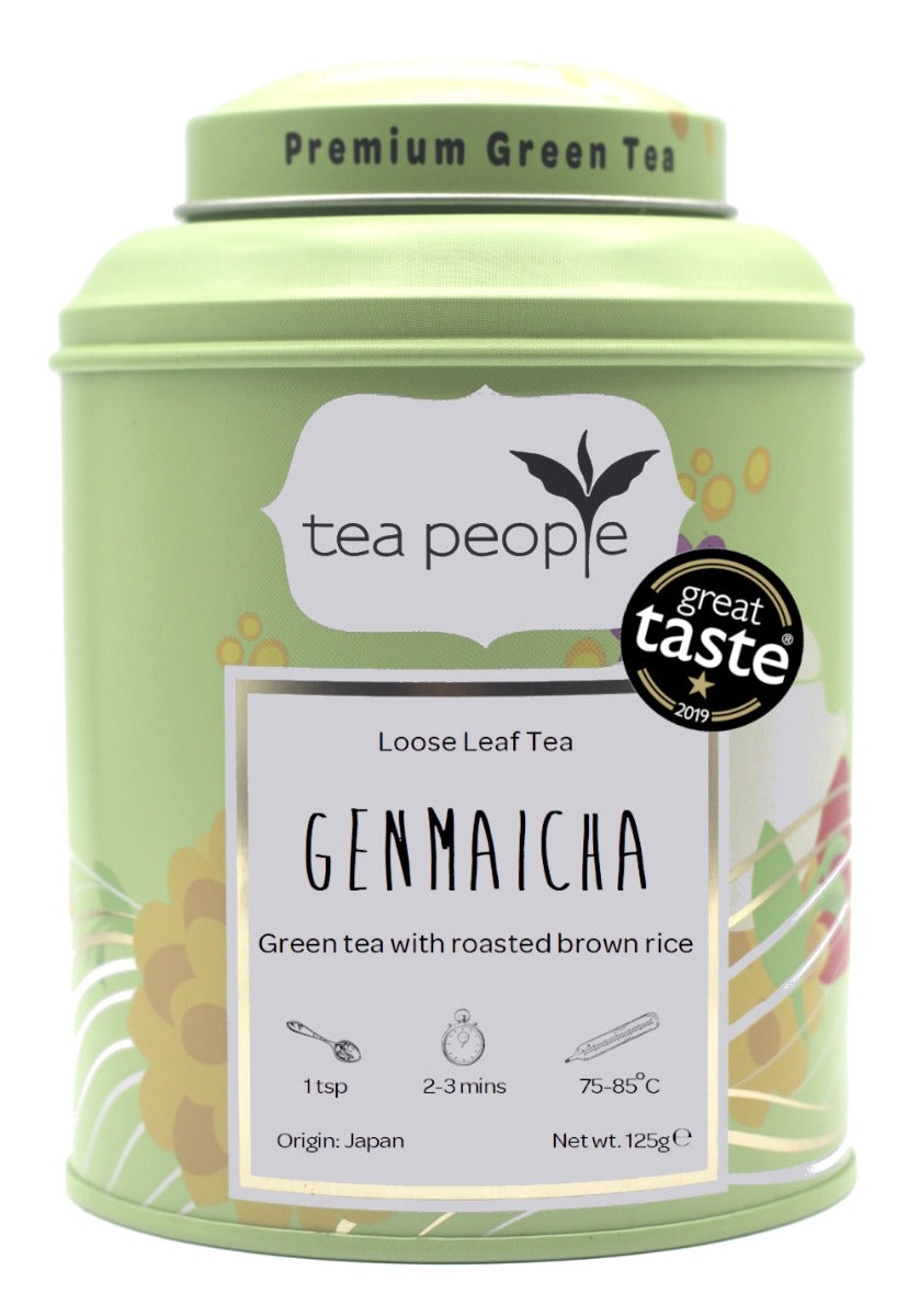 Genmaicha - Loose Green Tea - 125g Tin Caddy