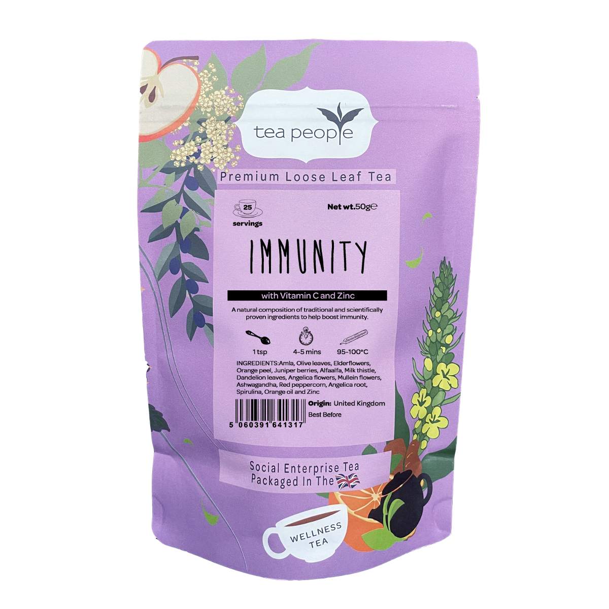 Immunity - Loose Wellness Tea - 50g Retail Pack