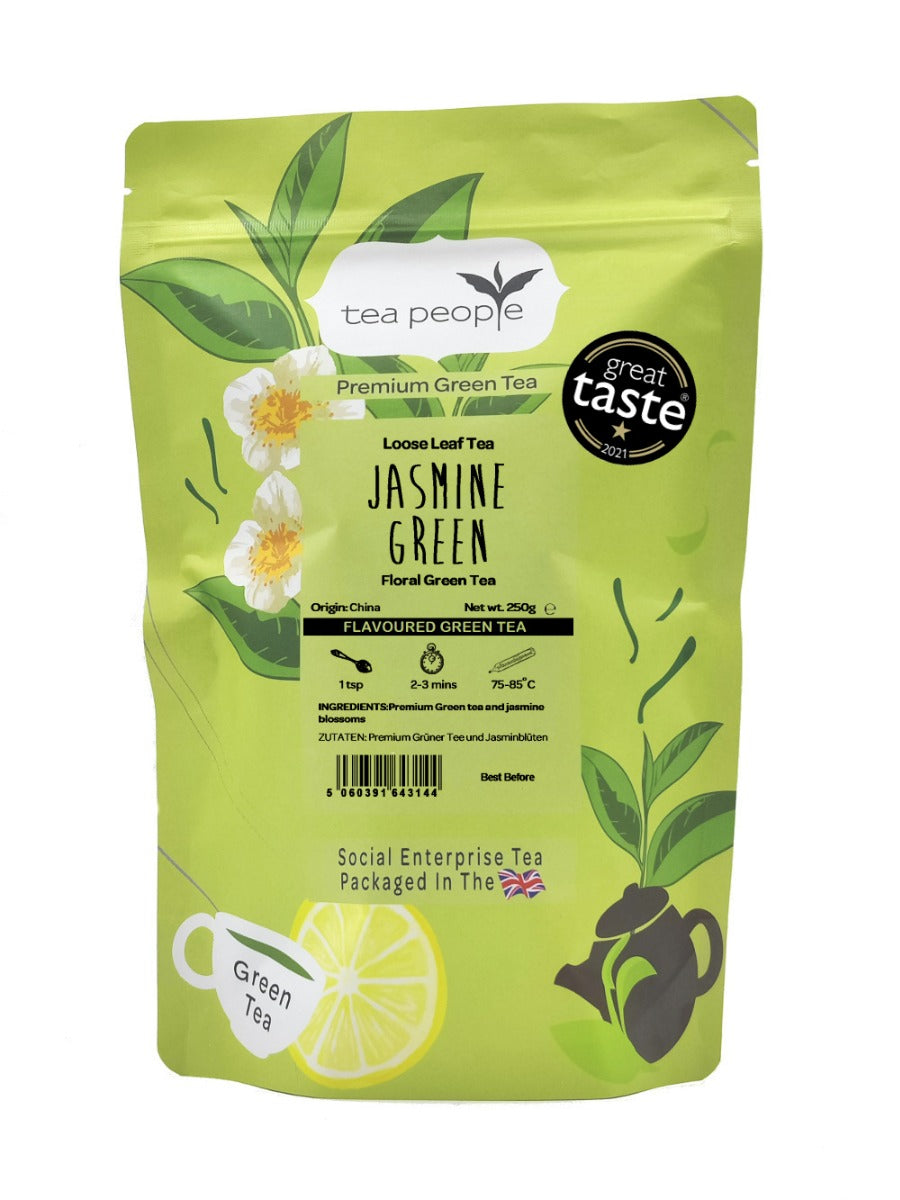 Jasmine Green - Loose Green Tea - 200g Refill Pack