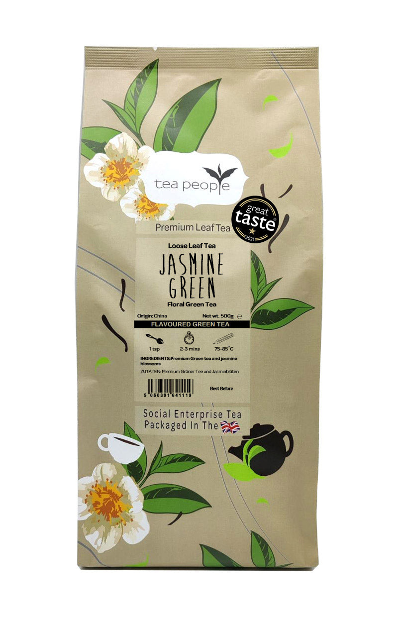 Jasmine Green - Loose Green Tea - 500g Small Catering Pack