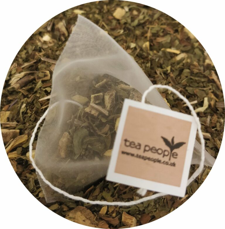 Liquorice Mint Toffee - Herbal Tea Pyramids