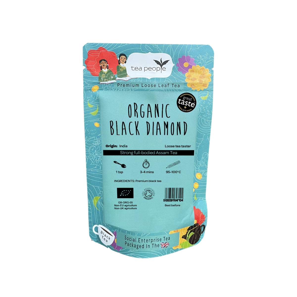 Organic Black Diamond - Loose Black Tea - Loose Tea Taster Pack