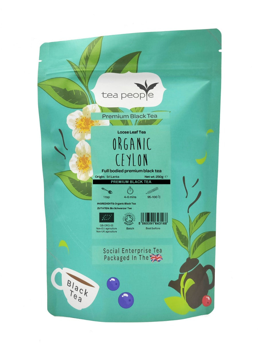 Organic Ceylon - Loose Black Tea - 200g Refill Pack