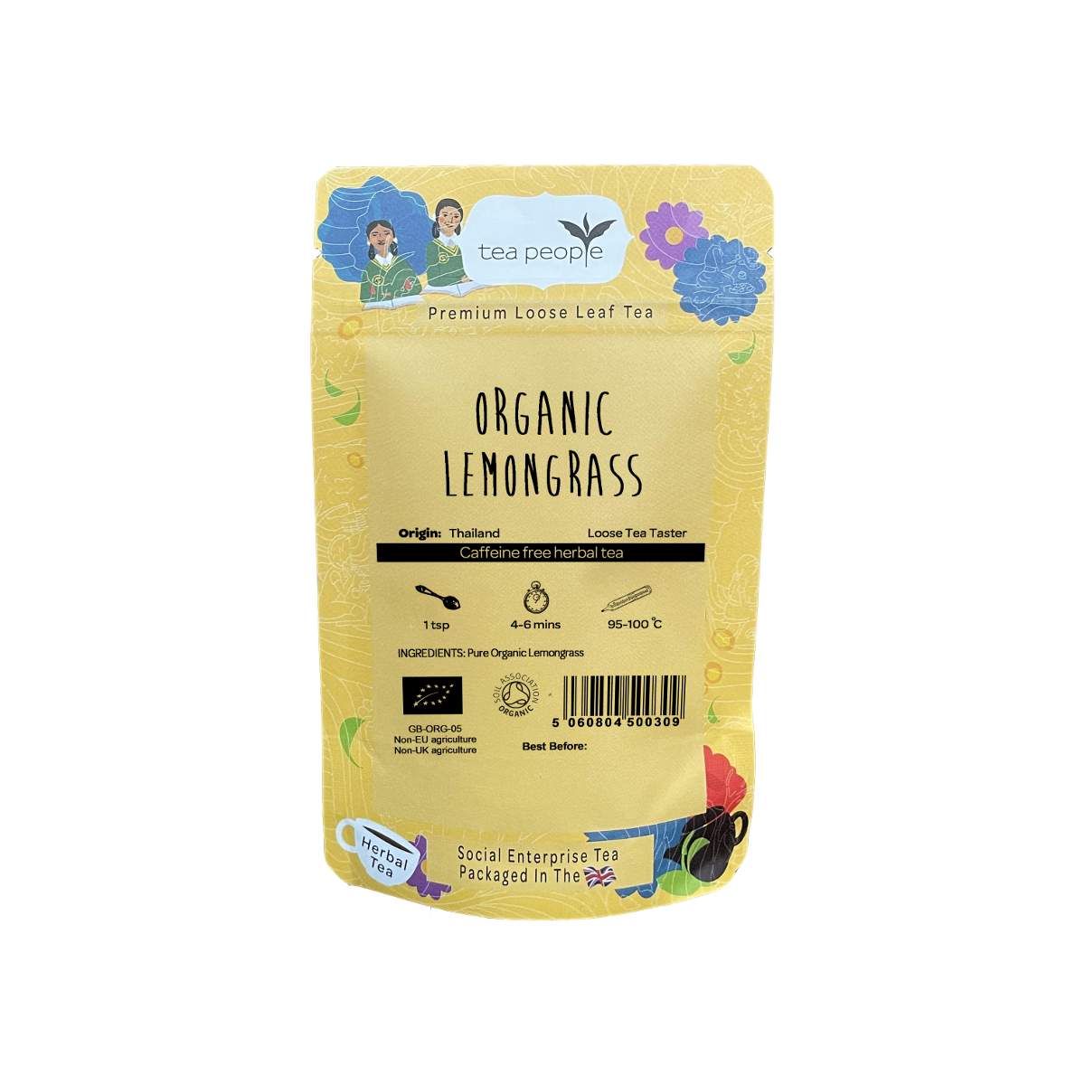 Organic Lemongrass - Loose Herbal Tea - Loose Tea Taster