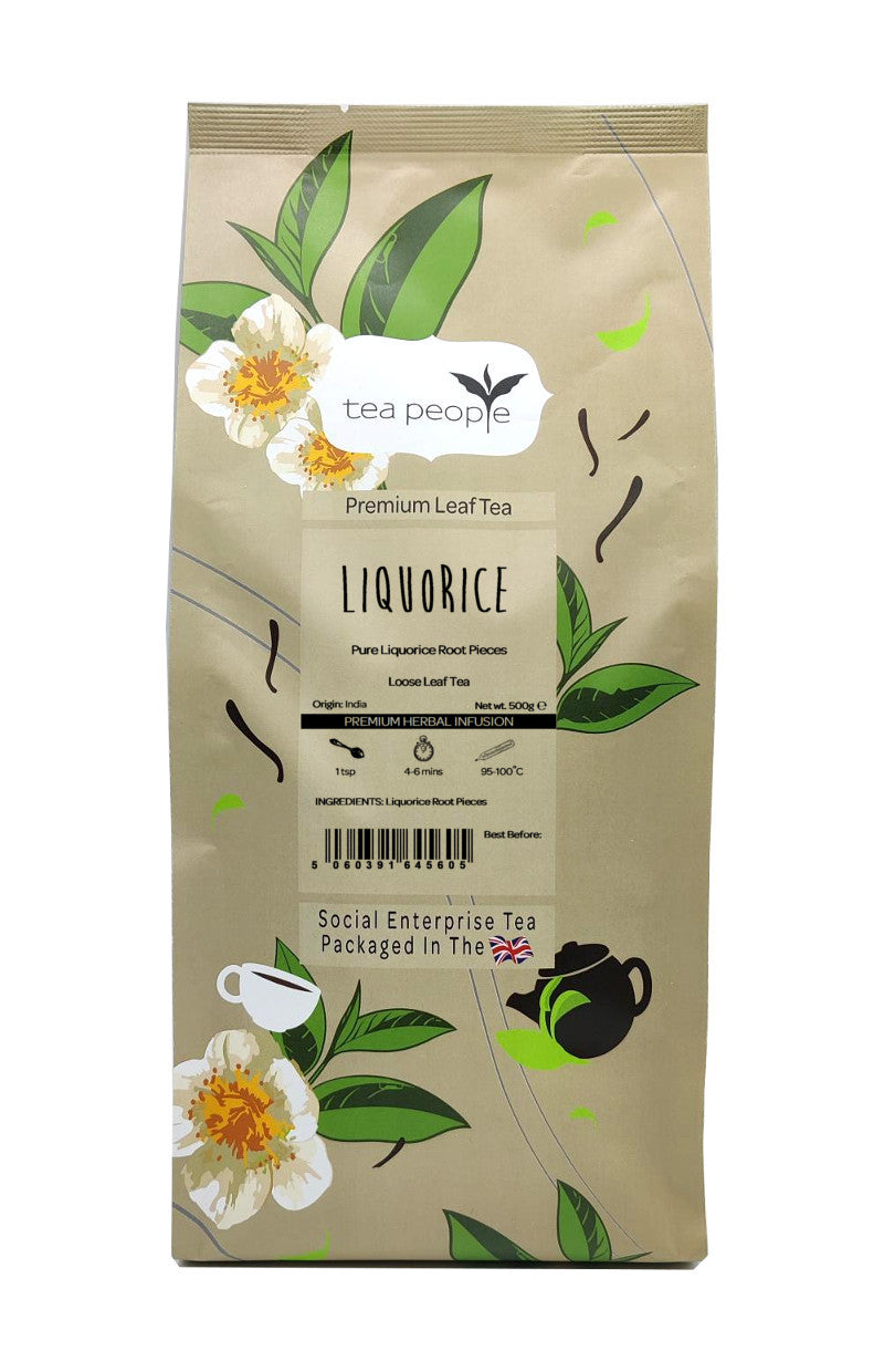 Organic Liquorice - Loose Herbal Tea - 500g Small Catering Pack