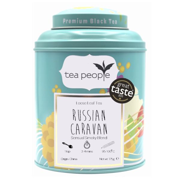 Russian Caravan - Loose Black Tea - 125g Tin Caddy