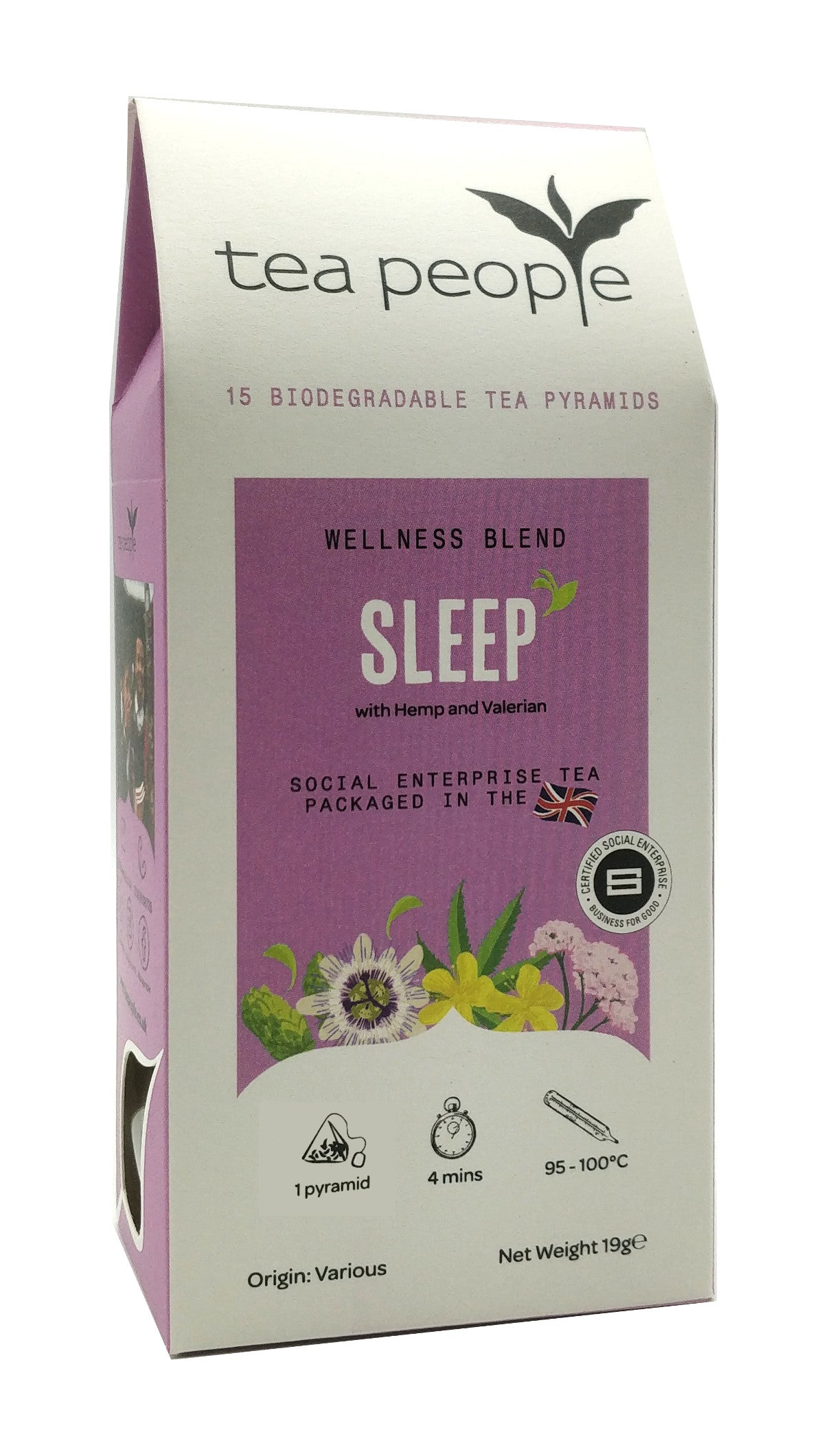 Sleep - Wellness Tea Pyramids - 15 Pyramid Retail Pack