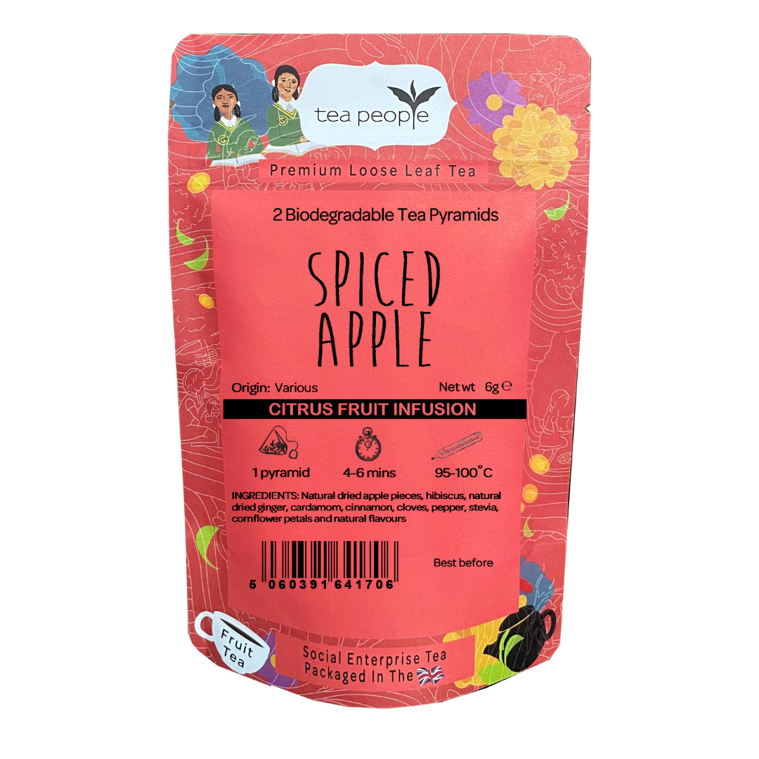 Spiced Apple - Fruit Tea Pyramids - 2 Tea Pyramid Taster Pack