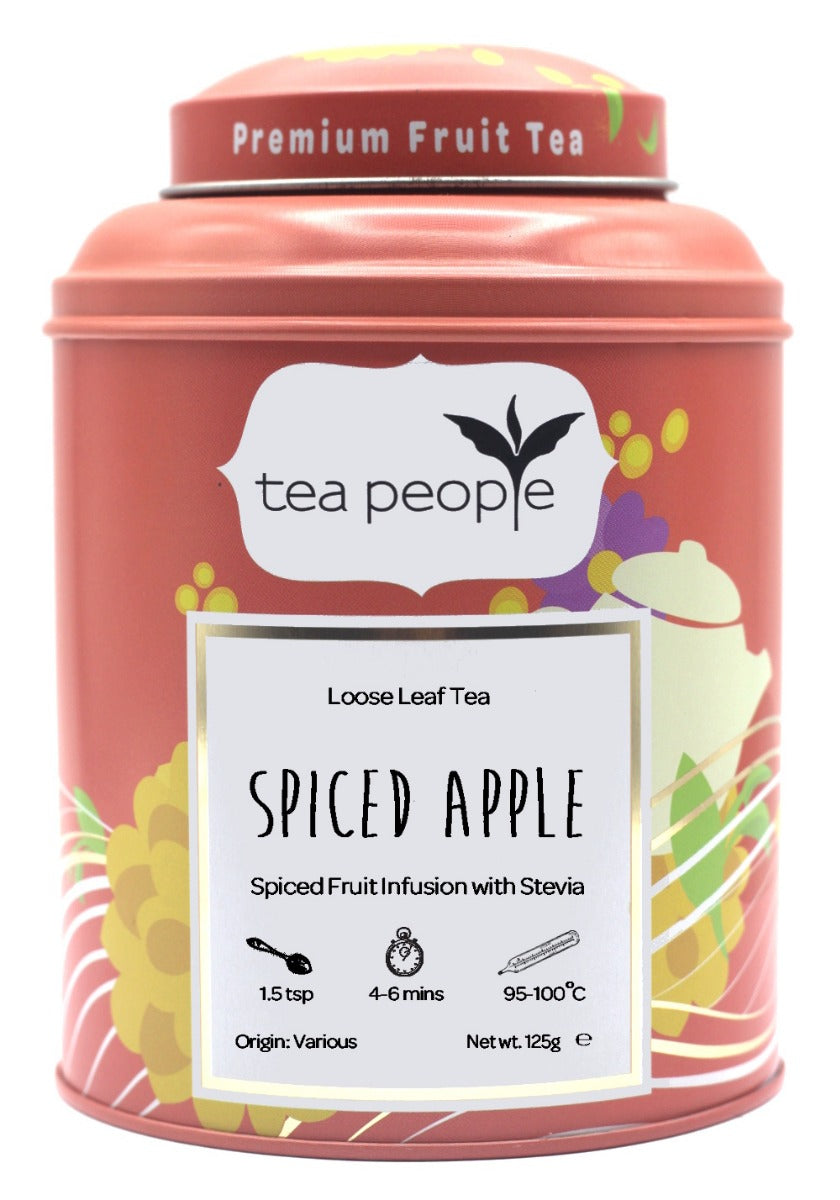 Spiced Apple - Loose Fruit Tea - 125g Tin Caddy