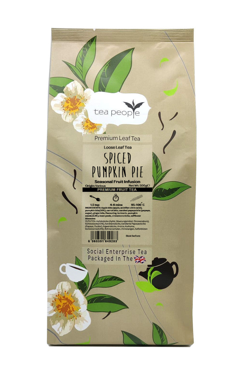 Spiced Pumpkin Pie - Loose Fruit Tea - 500g Small Catering Pack