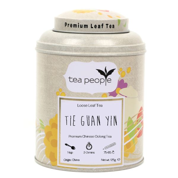 Tie Guan Yin - Loose Oolong Tea - 125g Tin Caddy
