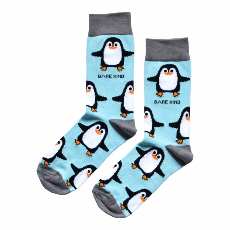 Save The Penguins Bamboo Socks