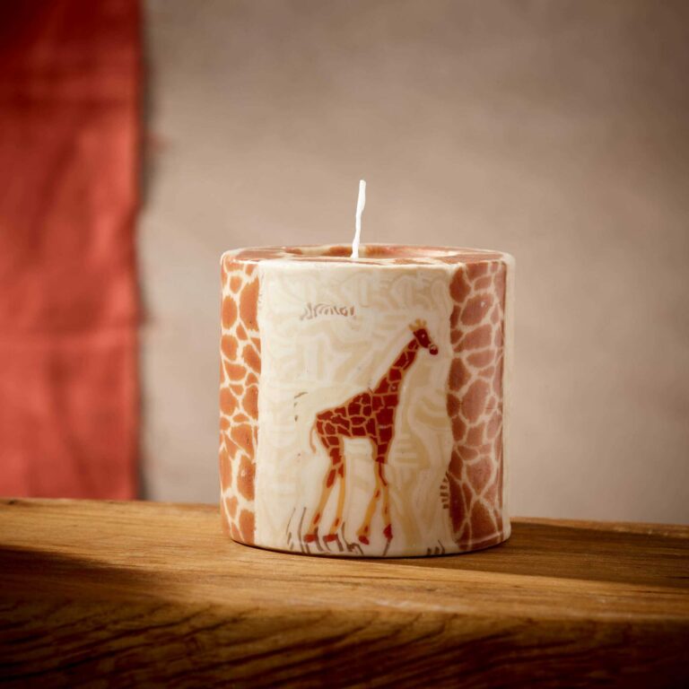 African Giraffe Candles