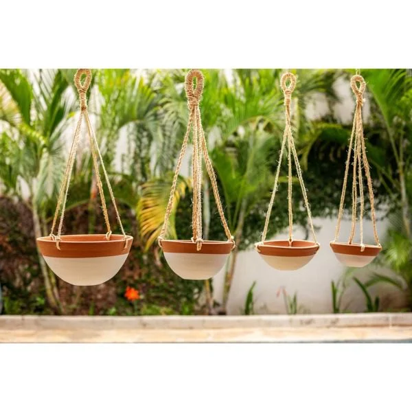 Ceramic Hanging Planter Bowls